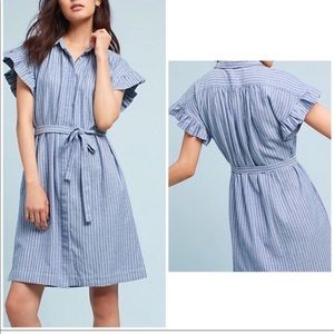 Anthropologie flutter sleeve dress - sale!
